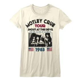 Motley Crue Satd83 J Women's Juniors T-Shirt