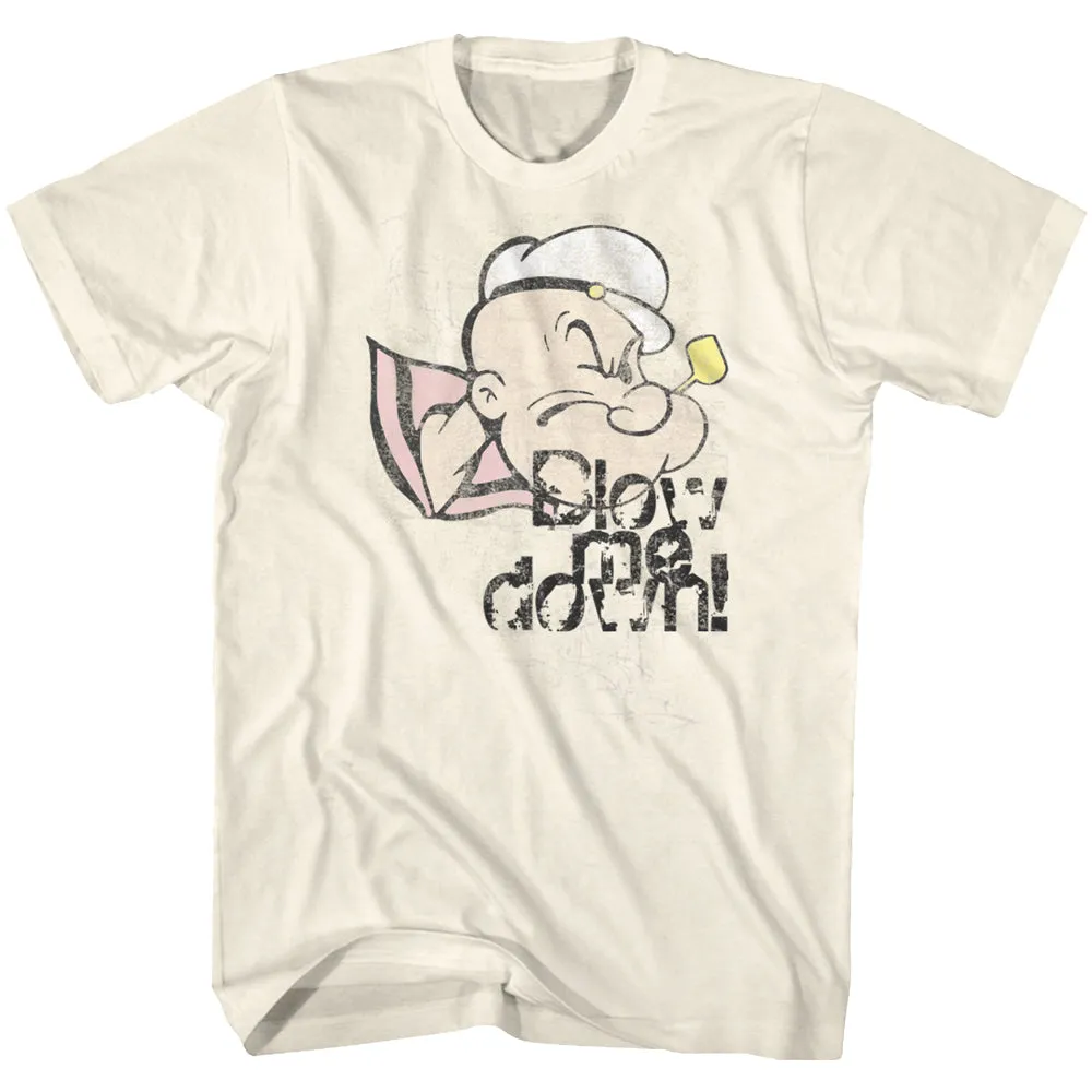 Popeye Blow Me Down Men's T-Shirt