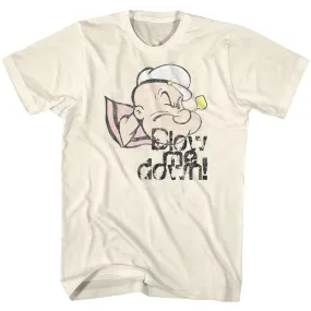 Popeye Blow Me Down Men's T-Shirt