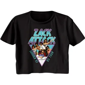 Saved By The Bell Summer Tour 93 Women's Festival Cali Crop
