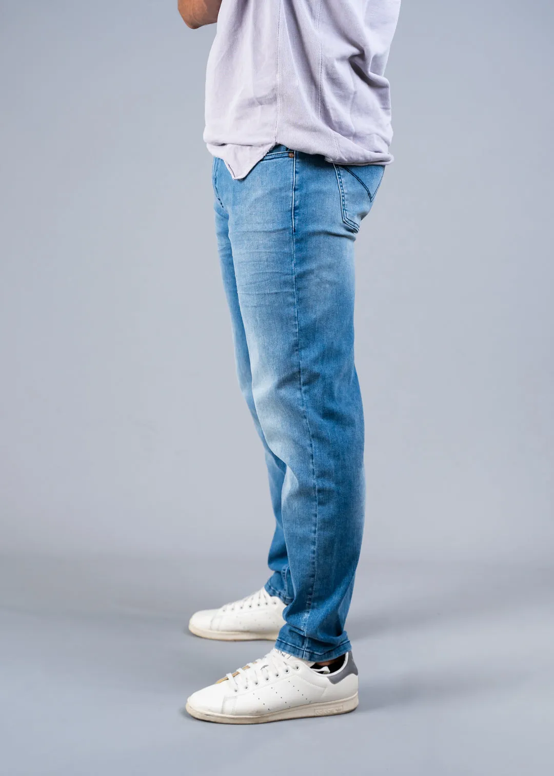 SLIM FIT MEN'S JEANS - ICE BLUE