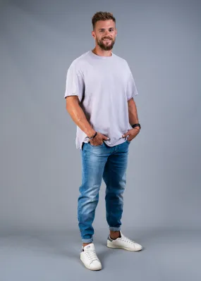 SLIM FIT MEN'S JEANS - ICE BLUE