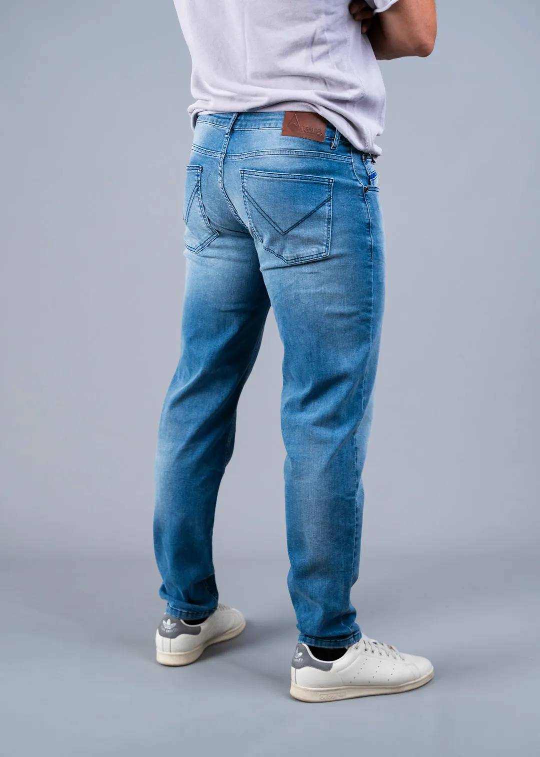 SLIM FIT MEN'S JEANS - ICE BLUE