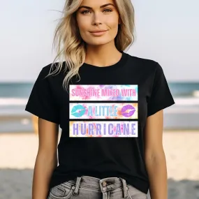Sunshine & Hurricane - Women's Bella Canvas T-Shirt