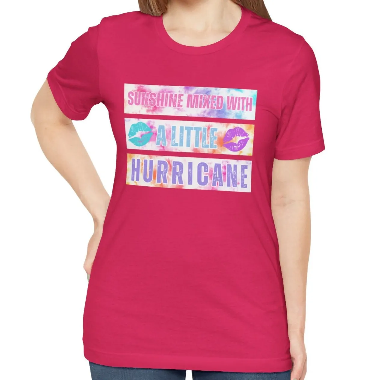 Sunshine & Hurricane - Women's Bella Canvas T-Shirt