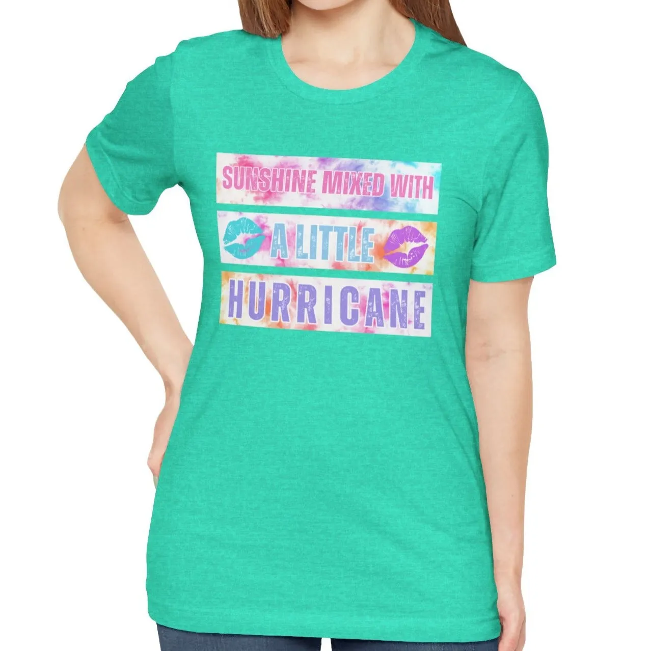 Sunshine & Hurricane - Women's Bella Canvas T-Shirt