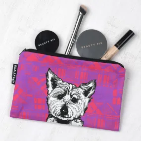 Tartan Westie Accessories Pouch