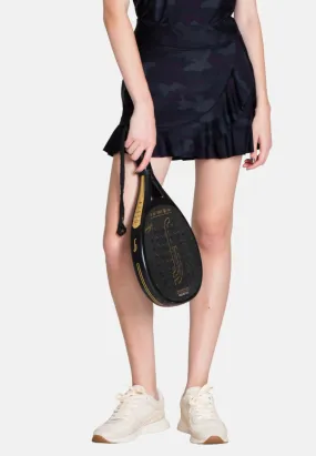 The Flounce Tennis Skirt - Grey Camo