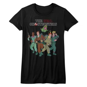 The Real Ghostbusters The Whole Crew Women's T-Shirt