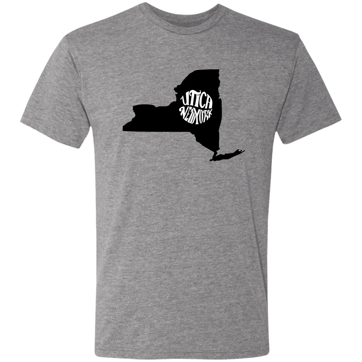 Utica NY State Triblend T-Shirt
