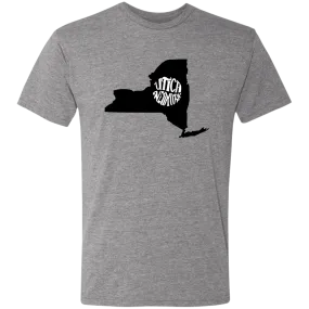 Utica NY State Triblend T-Shirt