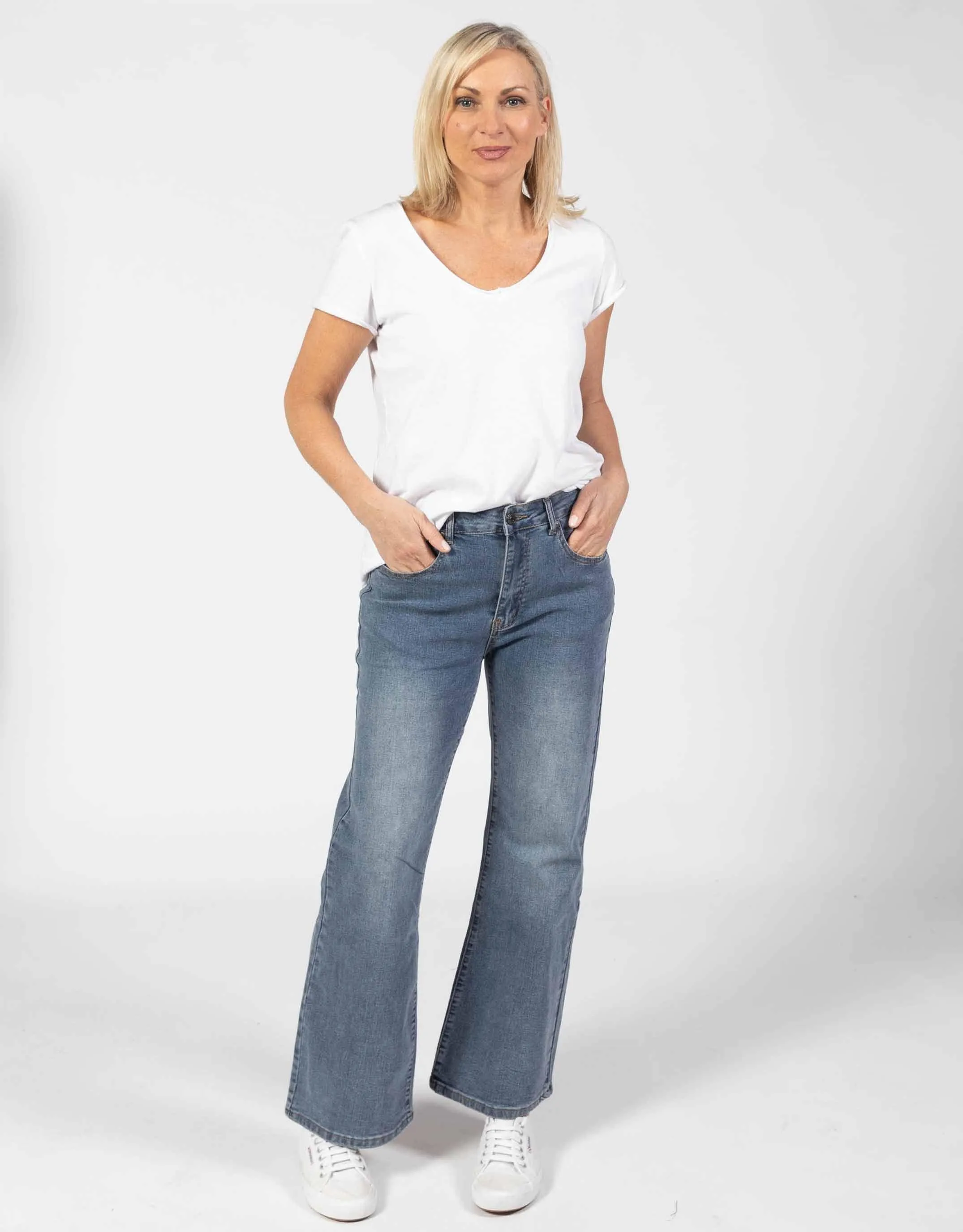 Vicki Mom Jean - Denim