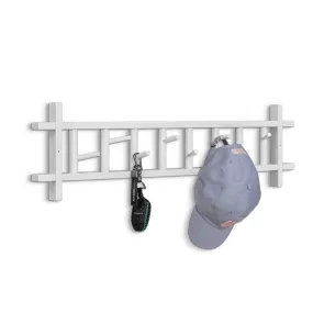 Wall Mounted Coat Hook - # Frame - White