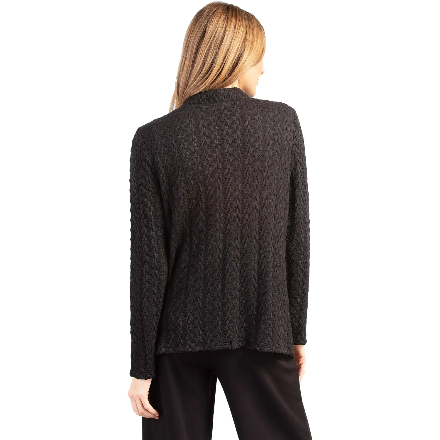 Women's Habitat Shawl Pocket Jacket Black Cobblestone