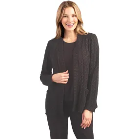 Women's Habitat Shawl Pocket Jacket Black Cobblestone