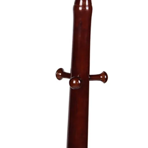 Wooden Coat Stand Rack Clothes Hanger Hat Tree Vintage Jacket Bag Umbrella Hook
