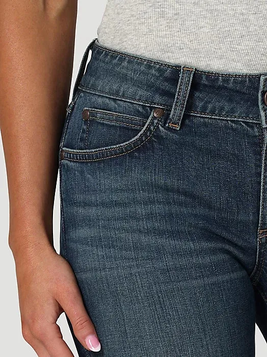 Wrangler Retro Women's Mae Wide Leg Trouser in Janet